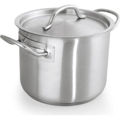 Faitout avec couvercle COOKWARE 53 Ø 16 cm H 14 cm 2,6 ltr inox - Was Germany (1/2)