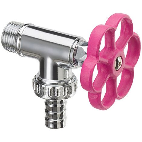 Rubinetto Laterale per Fontana da Giardino Stile Idrante Belfer RUB/014 Ciclamino (1/2)