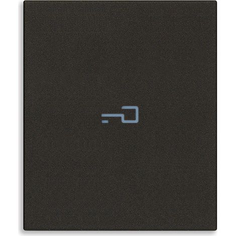 VIMAR - 31000A.2PG 2M Axialknopf mit Schlüsselsymbol, schwarz