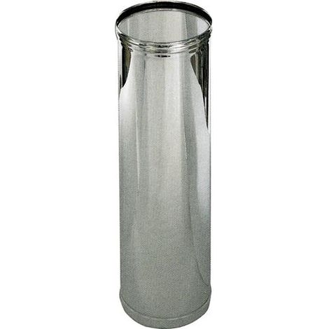 TUBO per STUFA PELLET in ACCIAIO INOX304 12X100 cm