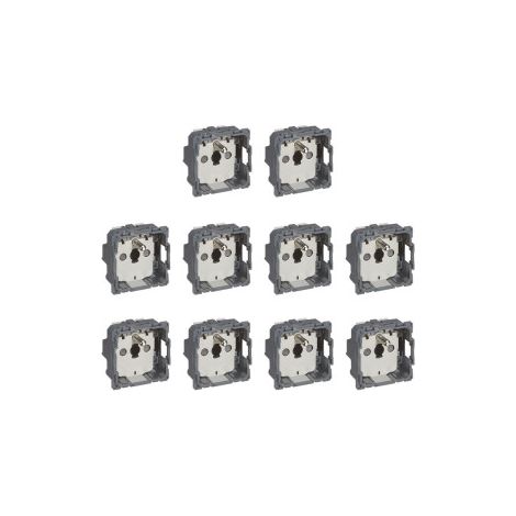 Legrand - Cu00e9liane - LOT de 10 Mu00e9canismes PC 2P+T 16A - Ru00e9f. : 067111x10 (1/3)
