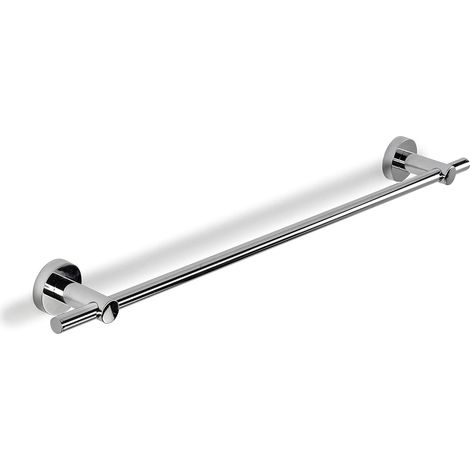 Croydex Flexi-Fix Bathroom Towel Rail, Chrome, 70cm - Epsom (1/4)