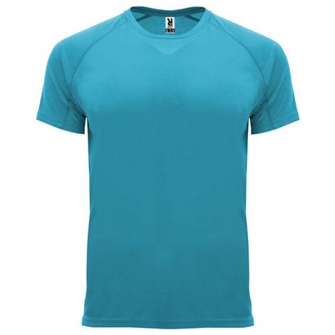 Camiseta técnica de manga ranglán con factor protección UV BAHRAIN ROLY 4 Turquesa