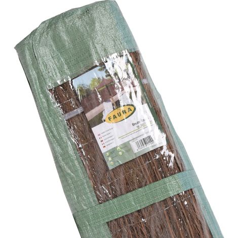 Faura - Brezo de Importación - Ecolo 1  Brezo para cerramiento de Jardín  1x5m -   1x5m -