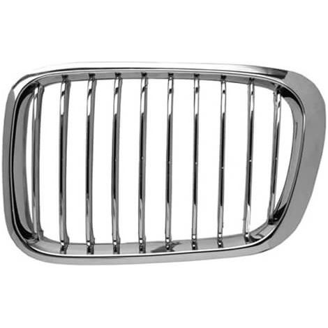 Grille de calandre avant gauche chromée BMW Serie 3 E46 phase 1 1998-2001