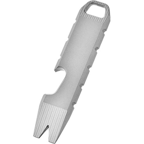 Mini pied-de-biche, clé de poche EDC, outil multifonction compact et portable, outil de camping durable (pensha) (1/5)