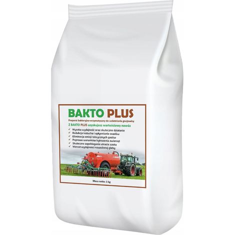 Bakterielles Enzympräparat zur Güllebehandlung Bakto Plus 1 kg (1/2)