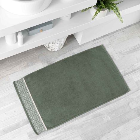Tapis rectangle Belin kaki 50 x 85 cm (1/2)