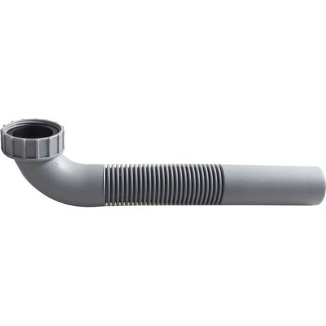 RHG Tuyau de descente fileté de 1,5 pouce vers tuyau droit de diamètre 40 mm, tuyau de drainage en plastique, connexion directe (1/5)