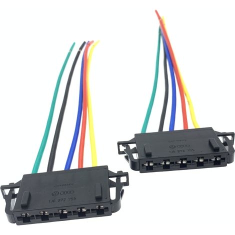 Automotive connector DJ7054F-6.3-21 for Volkswagen sensor socket 1J0972755 with terminal block. (1/5)