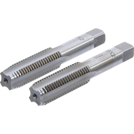 Pré-Tarauds et Filières M16 x 2,0 - 2 pcs - Acier Résistant - Filetage Précis et Durable, Pro - D-Work