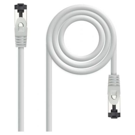 Cable de Red RJ45 SSTP Nanocable 10.20.2002 Cat.8.1/ 2m/ Gris