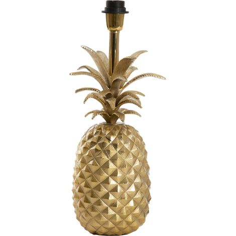 Light & Living - lámpara de mesa - Pineapple - dorado - metal - (1/4)