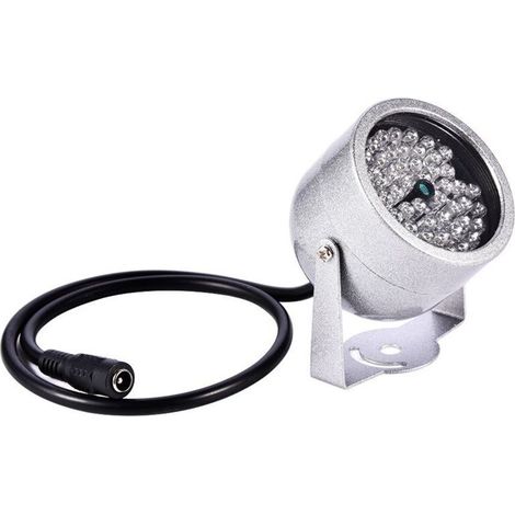 Caméra Fill Light 48 LED Infrarouge Vision Nocturne Illuminateur Caméra de Sécurité Infrarouge Vision Nocturne (1/5)