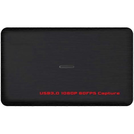 Carte d'acquisition vidéo USB 3.0 1080p 60 ips compatible HDMI, prise en charge de la boucle audio 4K, mixage audio, diffusion et enregistrement en direct. (1/5)