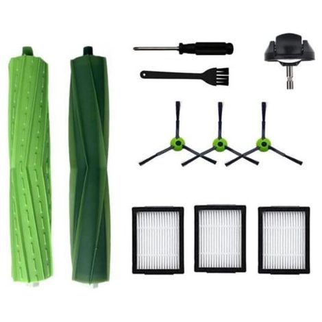 Para iRobot Roomba E, I y J Series I7 I7+ I2 I3 I3+ I4 I4+ I6 I6+ I8 I8+/Plus J7 J7+ E5 E6 E7 Rueda de cepillo de rodillo lateral (1/5)