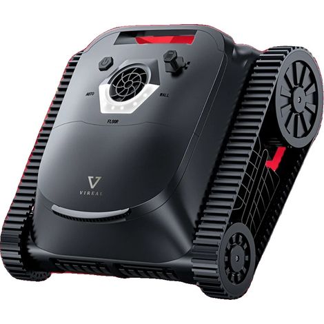 Robot wireless per piscina, robot per la pulizia automatica, nero (1/2)