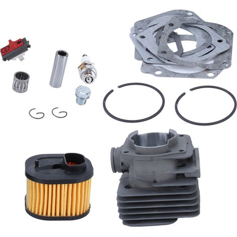 Kit cylindre-piston, bougie d'allumage et filtre pour Husqvarna 372 XP 362 365 371