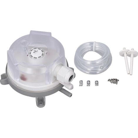 Le pressostat différentiel réglable LF32 est compatible avec les conduits de ventilation de fournaise et est doté d'une protection contre la surchauffe. Sa plage de réglage de la pression est de 1 000 (1/5)