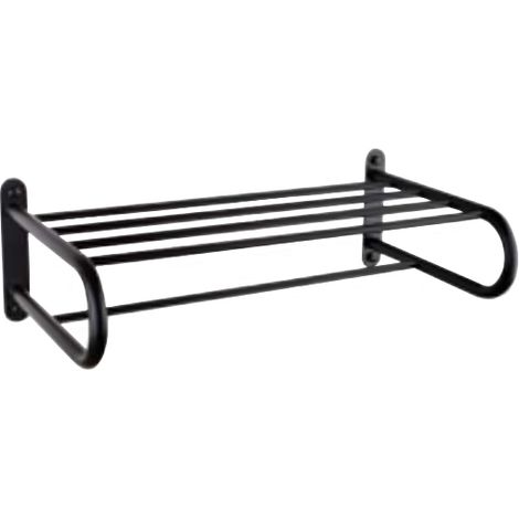 Etagère porte-serviettes TITO en laiton massif noir mat - 48,5 x 27 x h 15 cm - Koh-i-Noor