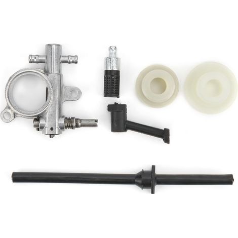 Kit de Réparation de Pompe à Huile, Tuyau de Filtre de Pompe à Huile, Kit de Réparation de Pompe à Huile, Accessoires Pratiques en Alliage d'aluminium ABS pour Tronçonneuse 2500 (1/5)