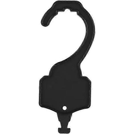 Crochets de penderie pour ranger ceintures et accessoires vestimentaires, porte-ceintures multifonctionnel compatible avec les penderies noires (1/5)
