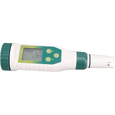 Testeur de qualité de l'eau 5 en 1, PH sel TDS EC, compteur de température pour piscine, Aquariums, haute précision, affichage multiple (1/5)