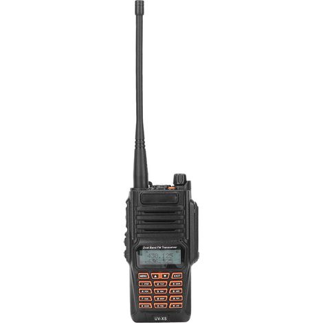 Talkie-walkie bibande 10 W UHF/VHF longue portée, étanche IP67, compatible BaoFeng UVXS 100/240 V, prise UE (1/5)