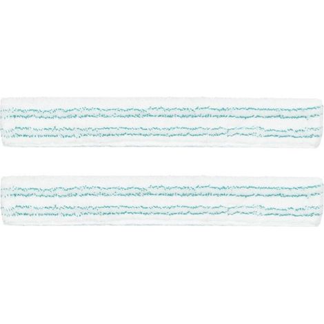 Almohadilla de microfibra no tejida de repuesto 3 en 1 para limpiador de alfombras, limpiacristales y marcos de ventanas, 42 cm, 2 unidades (1/2)