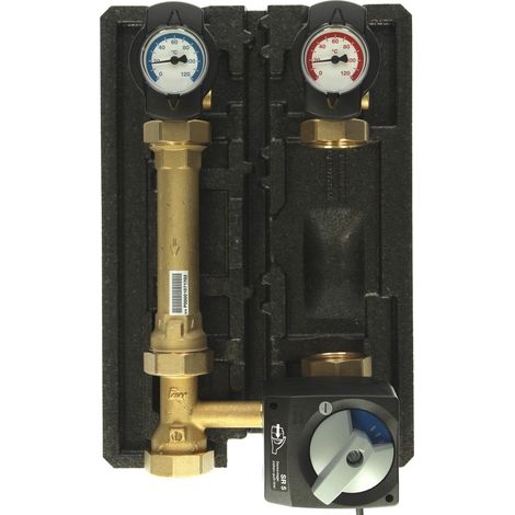 HeatBloCEco,DN25 circuit chauffe mélangé sans circulateur, 1 ½’’FM 1’’ FF