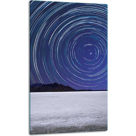TABLERO DE MESA CON PANEL DE PLACA DE CRISTAL 30x52 NOCHE (1/5)