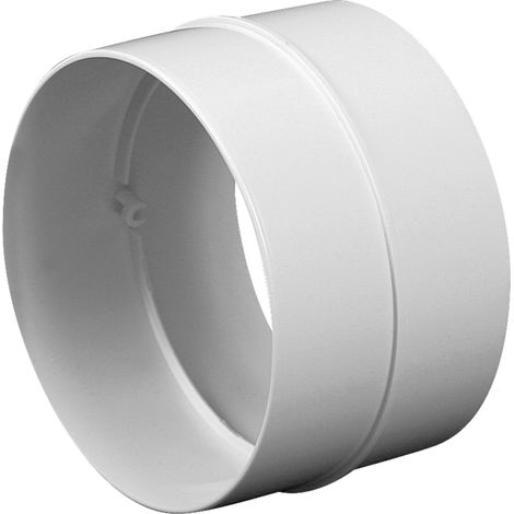 Round duct connector Circular PVC 125