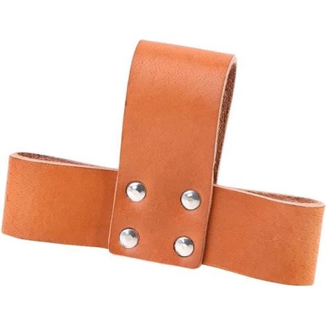 Porte-marteau en cuir PU étui ouvert gaine de ceinture à outils pour menuiserie électriciens charpentiers artisanat B (1/4)