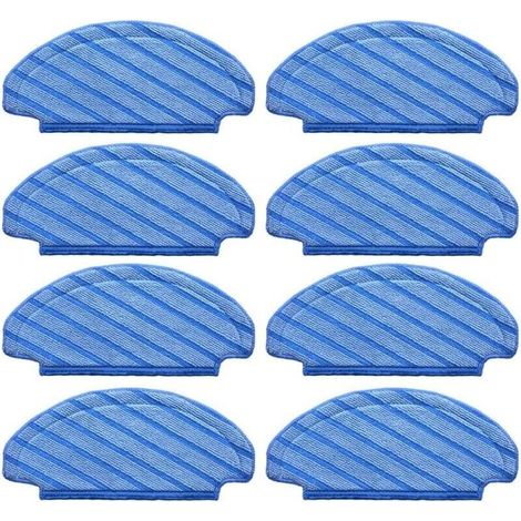 FOREHILL 8er-Pack waschbare Ersatzpads, kompatibel mit Ecovacs Deebot T8, T8+, T8 Aivi, N8, N8 Pro, N8 Pro+ Saugrobotern (1/5)