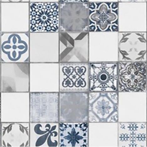 TOVAGLIATO PVC MAURER """QUADRI DECO'""" H140CM 20MT