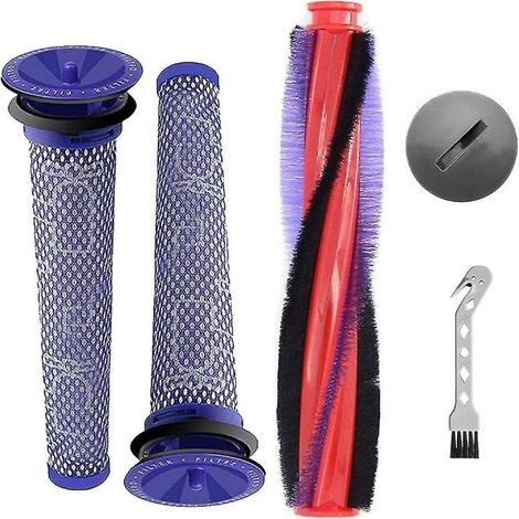 Embout brosse rotative HEPA 225mm – Compatible Dyson V6, DC59, DC62, SV03 – Accessoire remplacement pour aspirateur – Filtration HEPA (1/5)