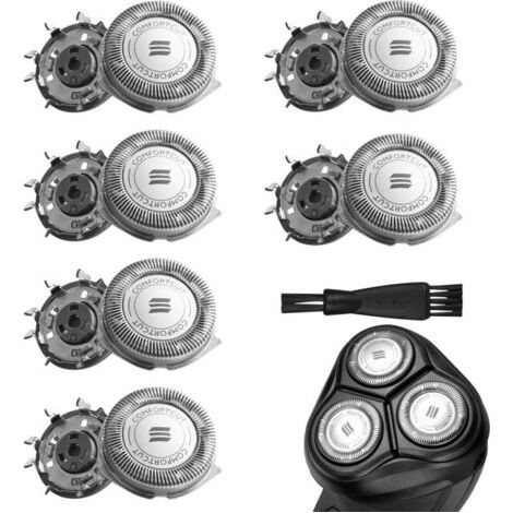 Stück SH50/30 Scherköpfe, kompatibel mit Philips Serie 3000, 5000 und AT8xx/AT7xx/PT7xx, inklusive Reinigungsbürste, Ersatzklingen für Philips Rasierer, Zubehör