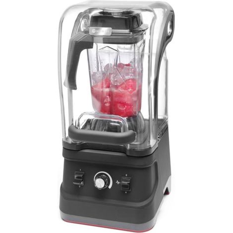 HENDI Mixer mit Schallschutzhaube, 2,5L, Schwarz, 220-240V/1680W, 250x300x(H)540mm (1/5)
