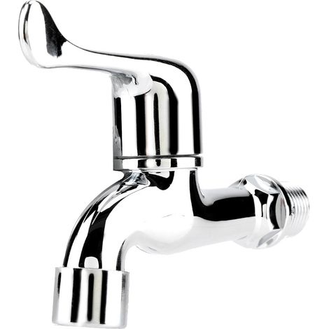 ABS-Waschmaschinenarmatur Küchenarmatur mit Zylinder und Griff (1 Schwanzgriff).