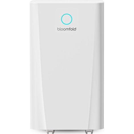 Déshumidificateur 10 l/jour – Déshumidificateur compact et économe en énergie avec écran tactile, fonction de séchage et fonctionnement silencieux – Pour salon, chambre et salle de (1/5)