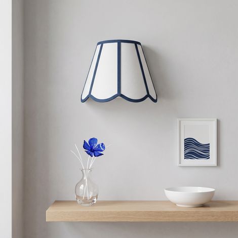 Aplique de Pared con Pantalla Blanca y Azul  Serie YARA (1/5)
