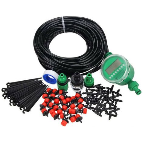 Kit systme d'irrigation Kit goutte goutte Tuyau d'arrosage Tuyau d'arrosage Kits goutte goutte (1/4)