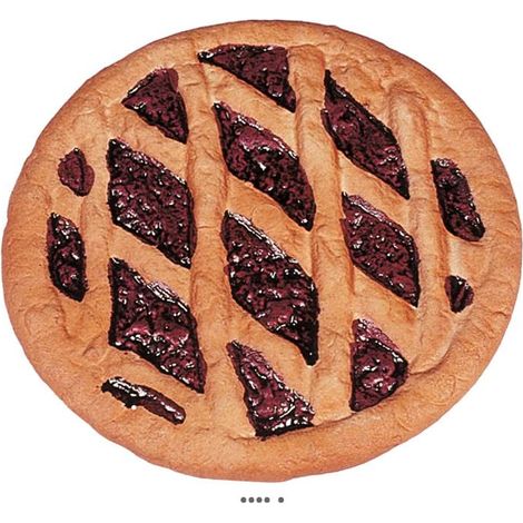 Tarte à la confiture artificielle en Plastique soufflé D 21 cm (1/3)