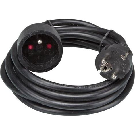 Rallonge électrique 3 m – Câble 3G1.5 – Puissance 3500 W – Tension 230 V – Intensité 16 A – Protection enfants (1/5)