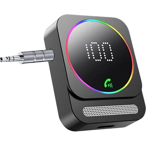 Adattatore ricevitore audio ausiliario per cuffie stereo auto/casa 5.3, uscita wireless da 3,5 mm, split 1 a 2, musica, chiamate in vivavoce (1/4)