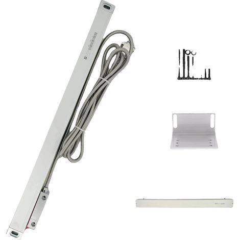 Échelle de meuleuse de tour à fraiser, haute précision, compatibilité polyvalente, 800mm Déplacement (1/2)