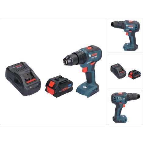 Bosch GSB 18V-55 Professional Perceuse-visseuse à percussion sans fil 18 V 55 Nm Brushless + 1x batterie ProCORE 5,5 Ah + chargeur (1/5)