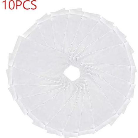 Accessoires de piscine Lot de 10 chaussettes filtrantes pour écumoire de piscine, avec paniers et filets de protection pour retenir les débris et les feuilles. Accessoire de nettoyage pour piscine. (1/5)