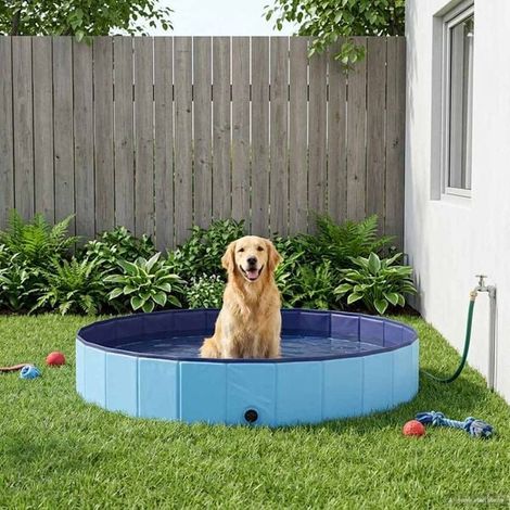 Piscine Blue Dog Ø300 x 38 cm PVC épais