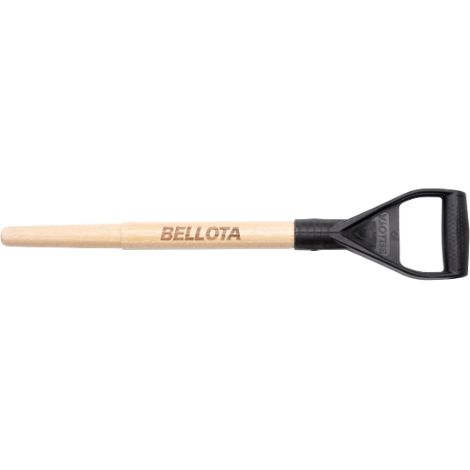 Pala Bellota in alluminio Manico M 5525-A 610 mm con anello in legno